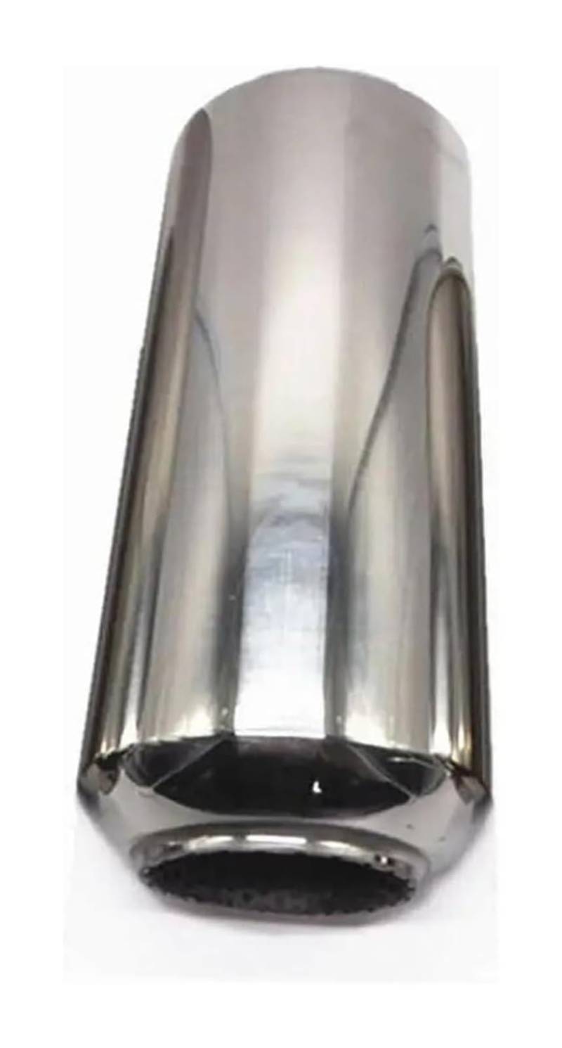 Auto Endrohre Auto-Auspuffrohr-Endrohrspitze 2 Zoll 3 Zoll Universal-Tornado-Schalldämpfer Schalldämpfer Dissipativer Mittelauspuff 51 60 76(76MM) von WEKPOPMEVL