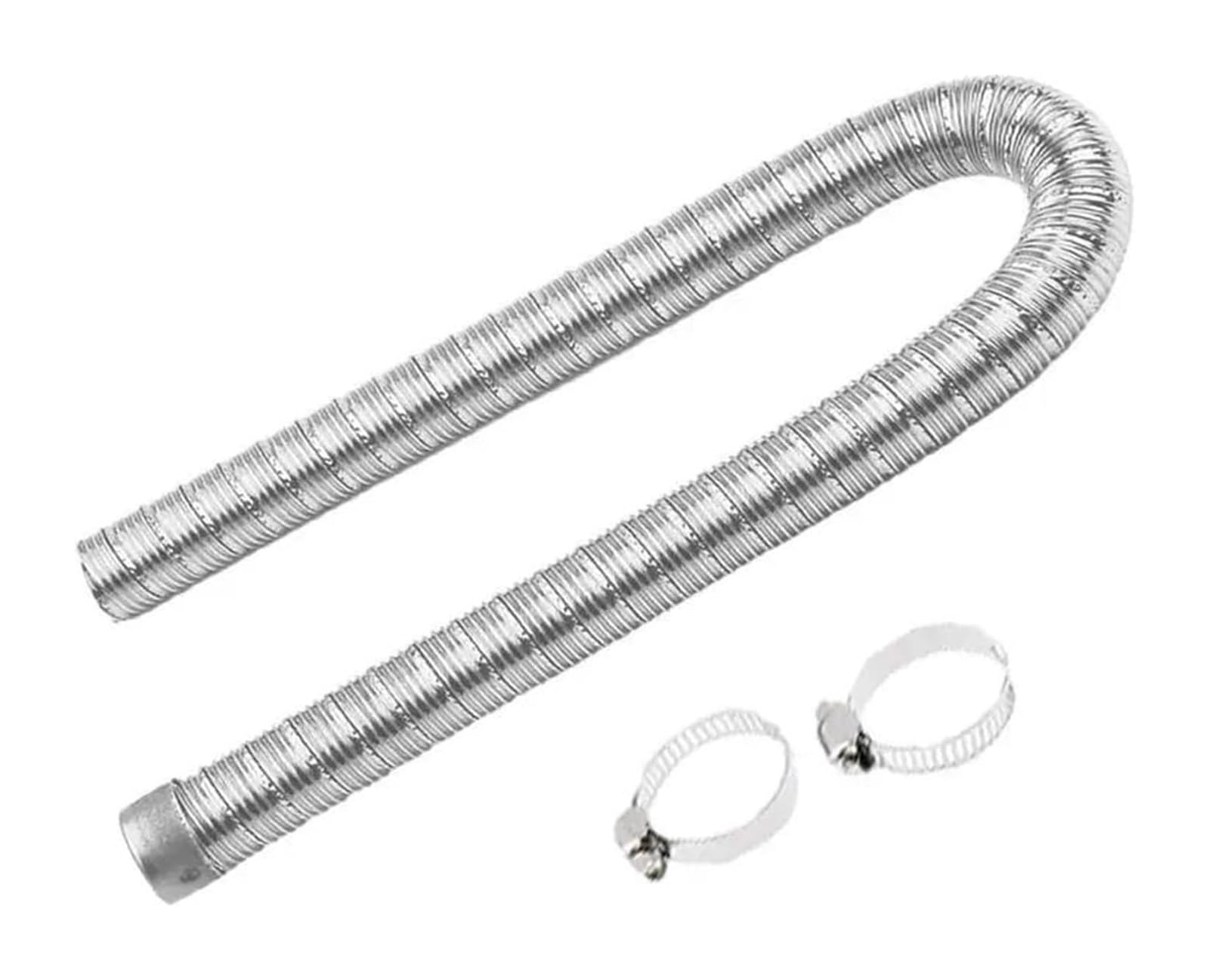 Auto Endrohre Auto-Auspuffrohr-Endrohrspitze 24 Mm Auto-LKW-Luftheizung 60 Cm 100 Cm 150 Cm 200 Cm Öltank-Entlüftungsschlauch Luft Diesel Parkplatz(60cm) von WEKPOPMEVL