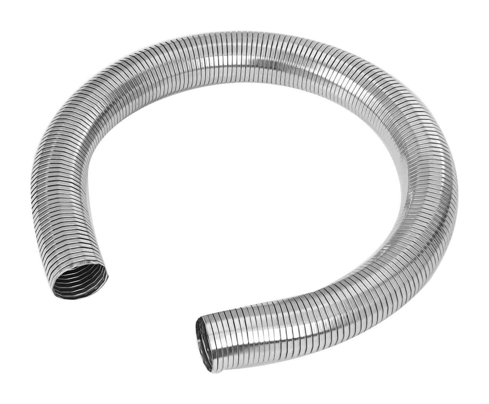 Auto Endrohre Auto-Auspuffrohr-Endrohrspitze 25 Mm Luft-Standheizung 60 Cm/100 Cm/150 Cm Auspuffrohr Passend Für Luft-Diesel-Parktank(60cm) von WEKPOPMEVL