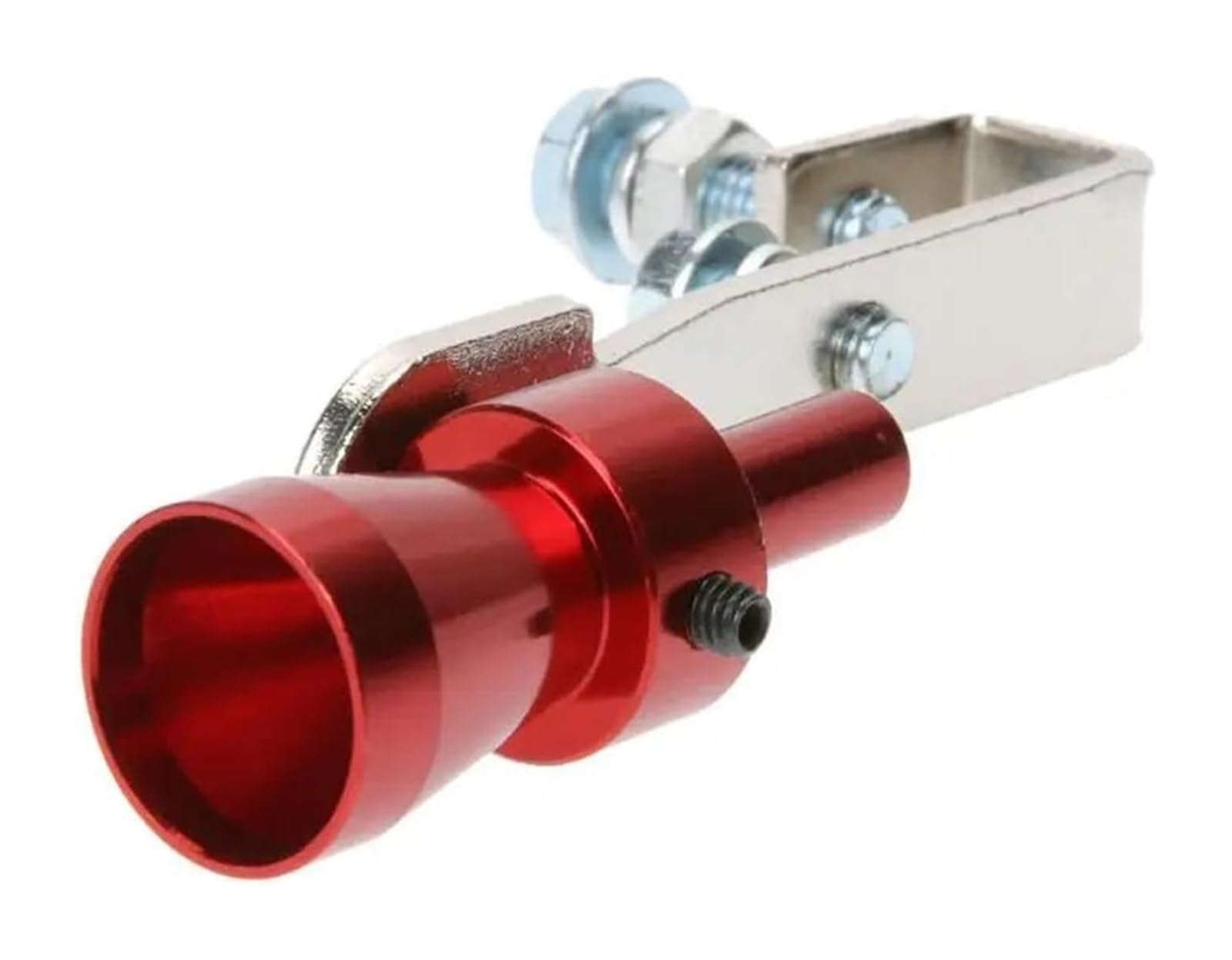 Auto Endrohre Auto-Auspuffrohr-Endrohrspitze Aluminiumlegierung Größe S Universal-Auto-Turbo-Sound-Whistle Schalldämpfer Auspuffrohr(rot) von WEKPOPMEVL