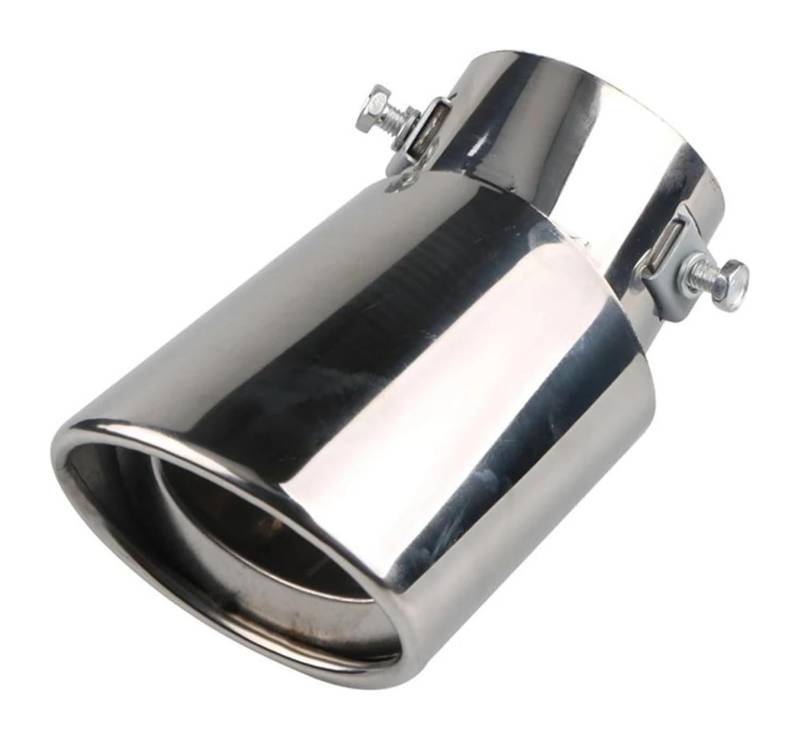 Auto Endrohre Auto-Auspuffrohr-Endrohrspitze Auto-Auspuff-Schalldämpfer-Spitze Einzelauslass Auto-Heck-Heck-Auspuffanlage Universal-Heckschalldämpfer(B Bend) von WEKPOPMEVL