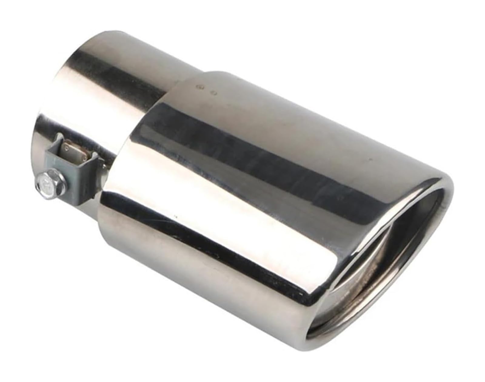 Auto Endrohre Auto-Auspuffrohr-Endrohrspitze Auto-Auspuff-Schalldämpfer-Spitze Einzelauslass Auto-Heck-Heck-Auspuffanlage Universal-Heckschalldämpfer(B Straight) von WEKPOPMEVL