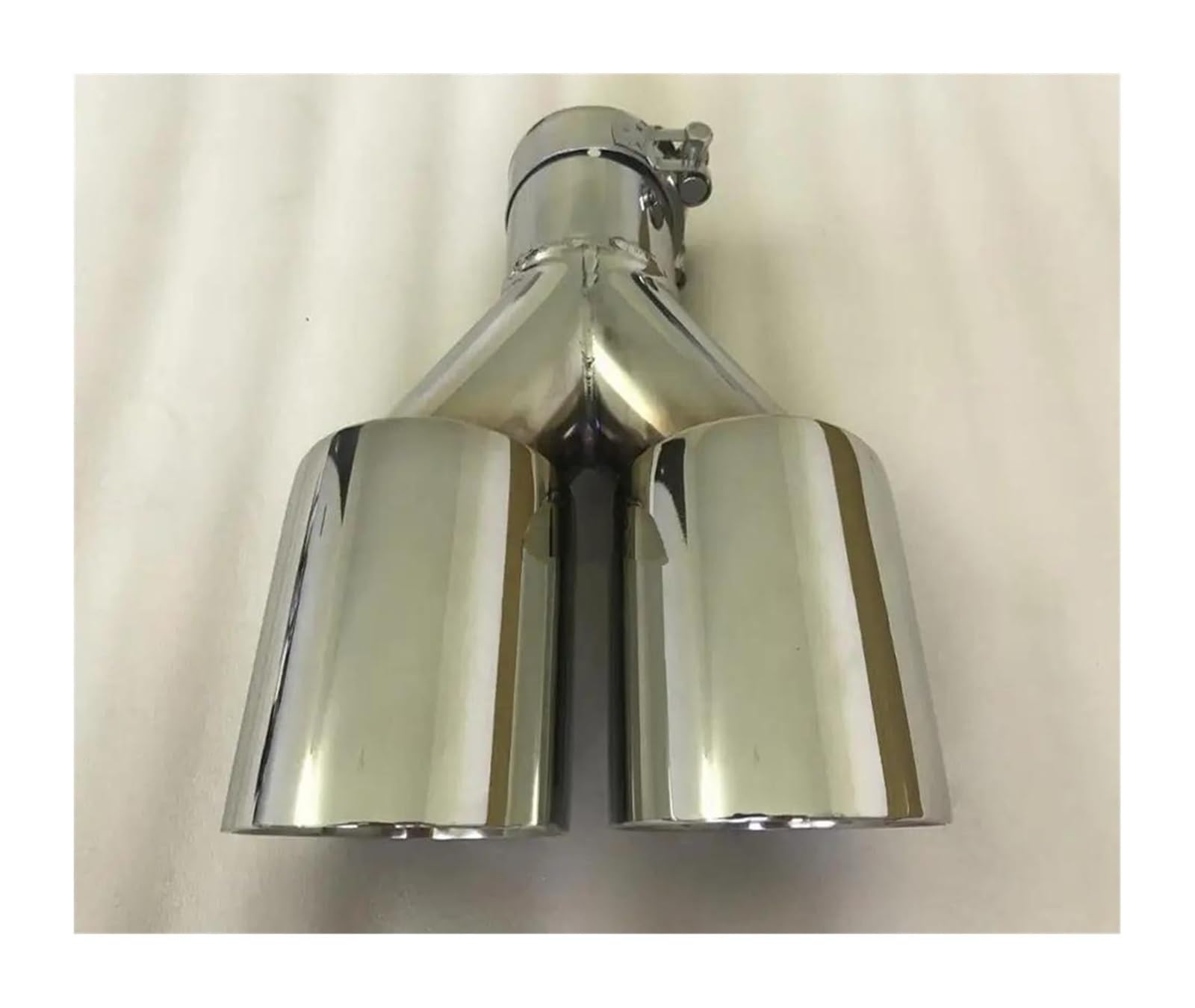 Auto Endrohre Auto-Auspuffrohr-Endrohrspitze Universal Skew Double Steel Dual-Automobil-Auspuffrohr-Schalldämpfer Auto-Modifikation Auto Endrohre Auto-Auspuffrohr-Endrohrspitze Universal Skew Double Steel Dual-Automobil-Auspuffrohr-Schalldämpfer Auto-Modifikation von WEKPOPMEVL