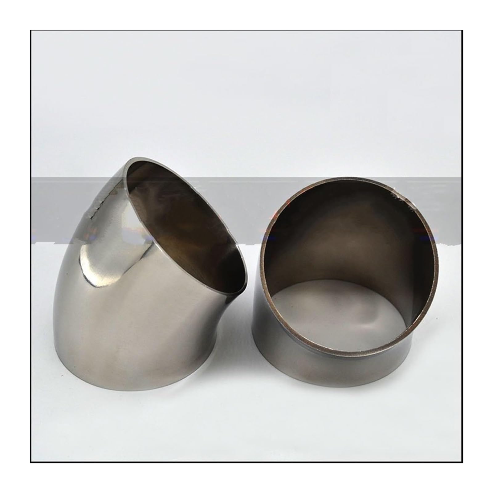 Auto Endrohre Auto-Schalldämpfer-Endrohr 51 Mm 57 Mm 63 Mm 76 Mm Stumpfschweißung 45-Grad-Winkelbogen Auto-Schalldämpfer Geschweißtes Rohr Auto-Auspuffspitze(60mm) von WEKPOPMEVL