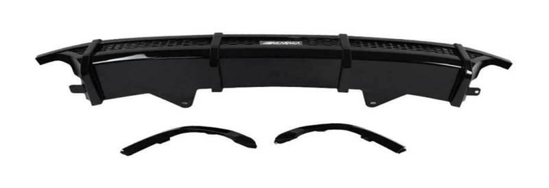 Auto Endrohre Für A&ccord 2018 2019 Heckschürze Diffusor Lip Spoiler Splitter + Endrohr Auspuff Tipp Rohr Kit Auspuff Tipps Schwanz Ende Rohr von WEKPOPMEVL