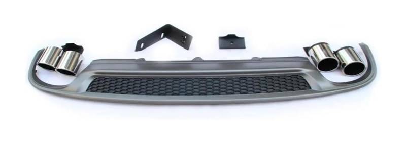 Auto Endrohre Für A4 Für B8.5 2013-2016 Heckstoßstangendiffusor Auspuffspitze Schalldämpfer Spoiler Splitter Kit Auspuffspitzen Schalldämpfer Auspuffendrohr von WEKPOPMEVL