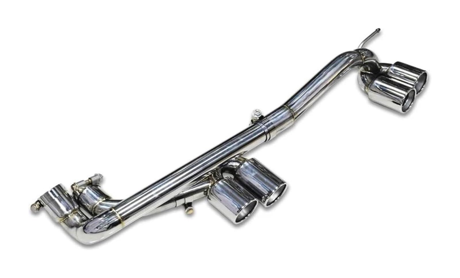 Auto Endrohre Für B&MW Für E90 Für E92 Für E93 Für 320i Für 325i Auspuffendrohr Schalldämpfer Auspuffanlage Auspuffspitzen Schalldämpfer Auspuffendrohr(Silber) von WEKPOPMEVL