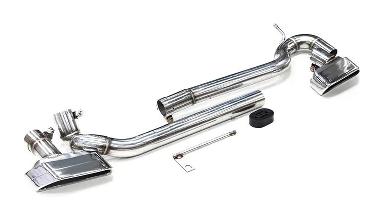 Auto Endrohre Für B&MW Für F10 Für F11 Für 520i Für 530i Für 528i Schalldämpferspitze Auspuffanlage Düse Auspuffrohr Auspuffspitzen Schalldämpfer(Silber) von WEKPOPMEVL
