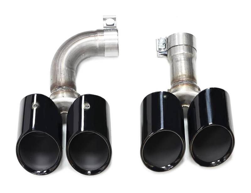 Auto Endrohre Für B&MW Für X3 30i Für G01 2022+ X4M Stil Stoßstange Schalldämpfer Spitze Abgasanlage Düse Auto Auspuff Spitze Auto Schalldämpfer Endrohr Quad(Black C) von WEKPOPMEVL