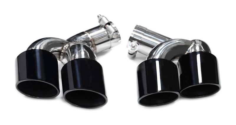 Auto Endrohre Für B&MW Für X6 Für E71 2006-2014 Quad-Auspuffrohr Schalldämpfer Spitze Abgassystem Düse Auspuffabdeckung Auto Auspuffspitze(Black exhaust) von WEKPOPMEVL
