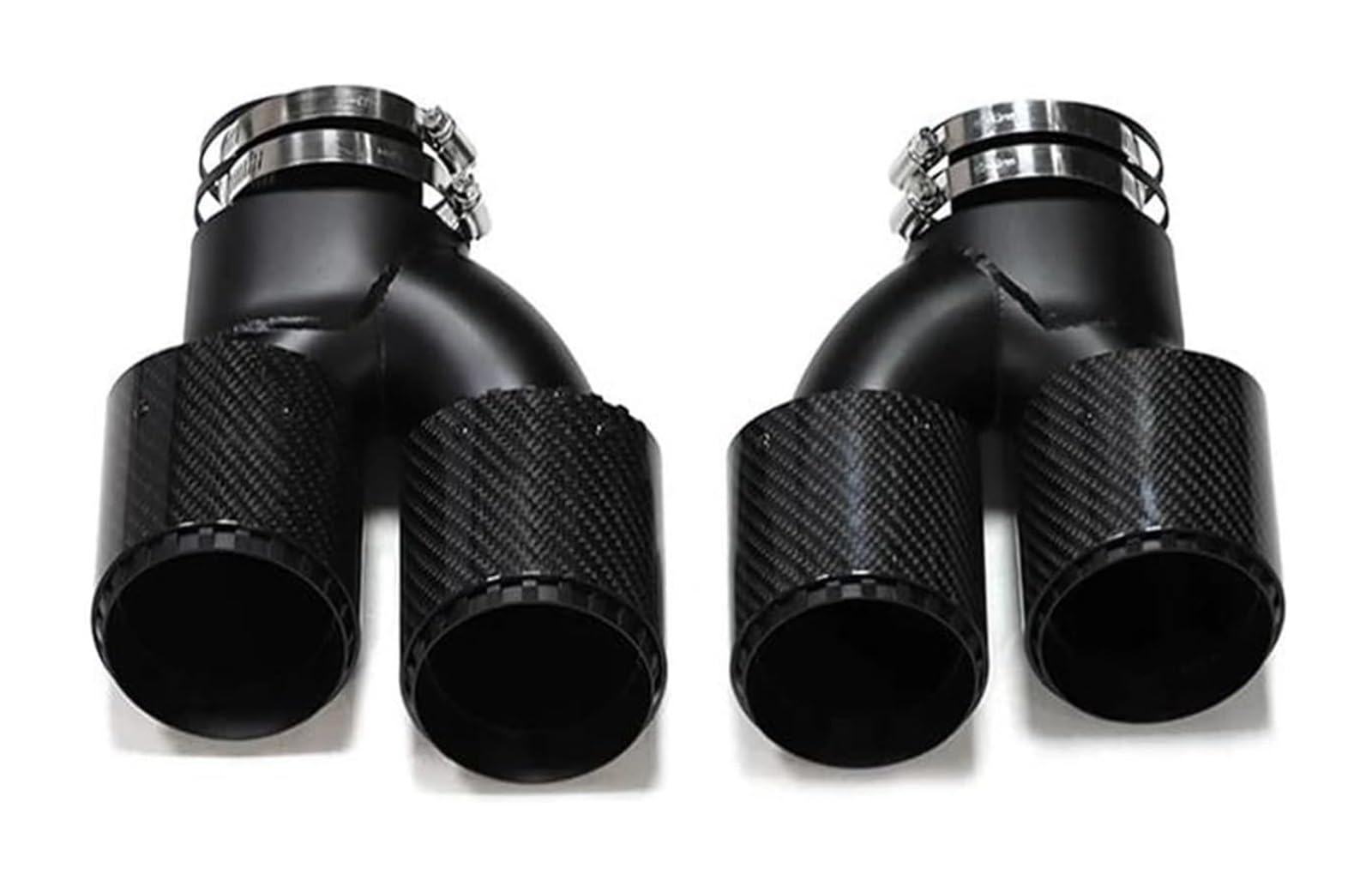 Auto Endrohre Für B&MW G20 G21 M340i G42 M440i G22 M240i MPE 2019 2020 Auto Schalldämpfer Spitze Auspuffanlage Auto Auspuffrohr Endrohr(Carbon Fiber F) von WEKPOPMEVL