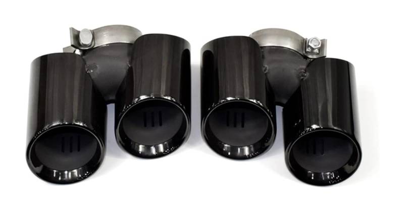 Auto Endrohre Für Carrera Für 911 Für 911,1 Für 911,2 Für 922 2008-2022 Schalldämpfer Spitze Auto Hinten Exhuast System Auspuff Spitze Auto Schalldämpfer Endrohr(11-15 For 911 Black) von WEKPOPMEVL