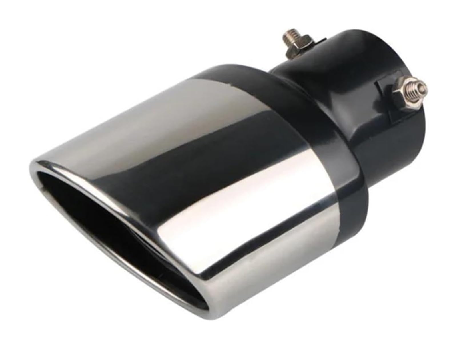 Auto Endrohre Für Fiat 500 600 500l 500x Für Punto Für Stilo Für Freemont Für Panda Auto Auspuffrohr Endrohr Spitze Schalldämpfer Schwanz Kehle(Straight) von WEKPOPMEVL