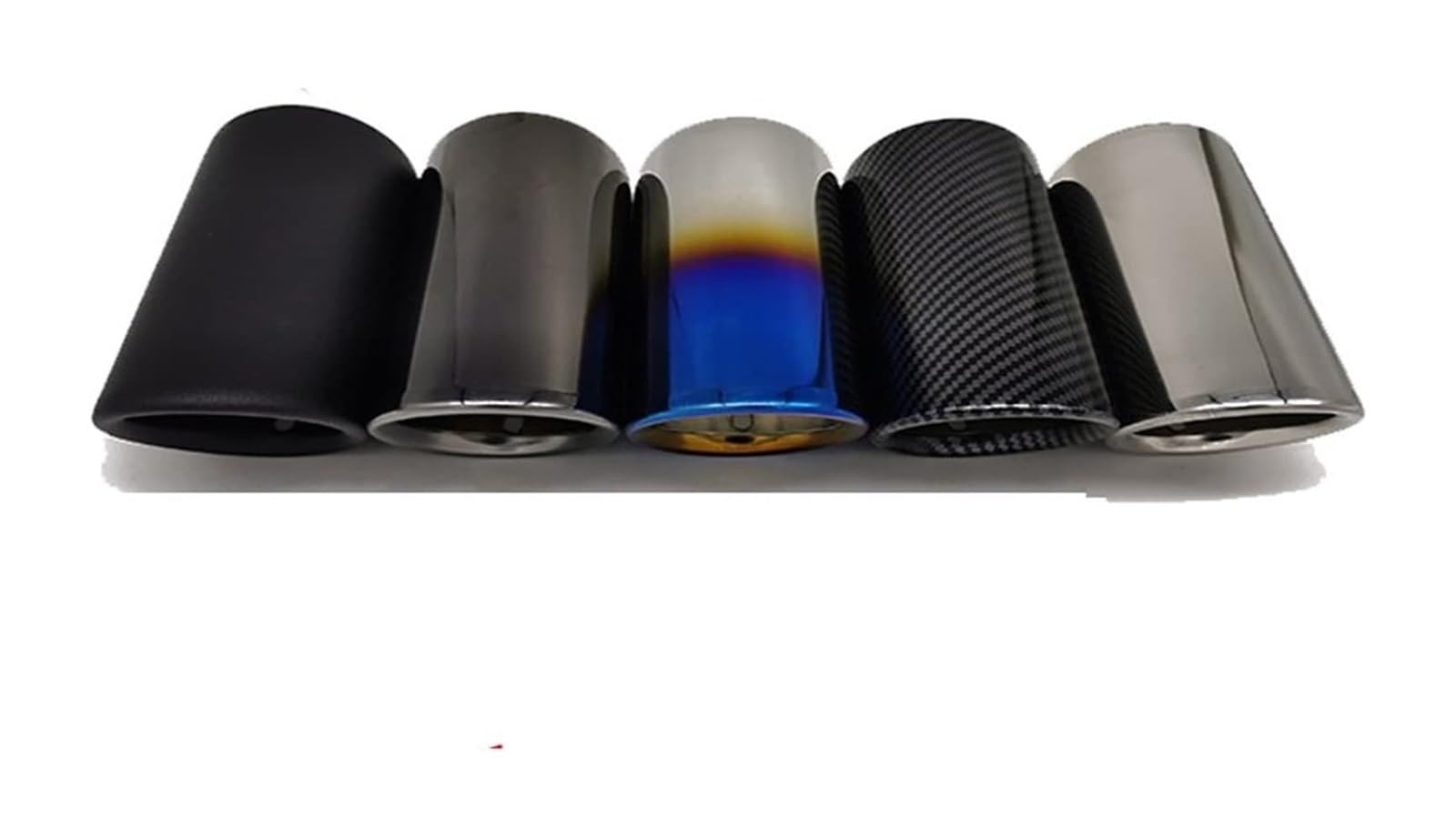 Auto Endrohre Für J&etta Mk6 Für G&olf 6 7 Für B&ORA Für Lavida Auto Auspuffrohr Schalldämpfer Spitze Abdeckung Auspuff End Rohr Auspuff Spitze(1pcs Blue) von WEKPOPMEVL