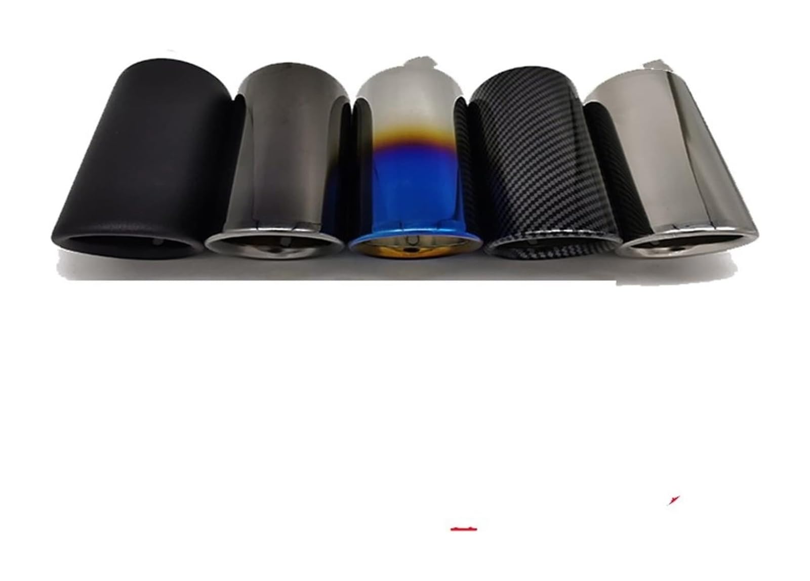 Auto Endrohre Für J&etta Mk6 Für G&olf 6 7 Für B&ORA Für Lavida Auto Auspuffrohr Schalldämpfer Spitze Abdeckung Auspuff End Rohr Auspuff Spitze(1pcs Carbon color) von WEKPOPMEVL