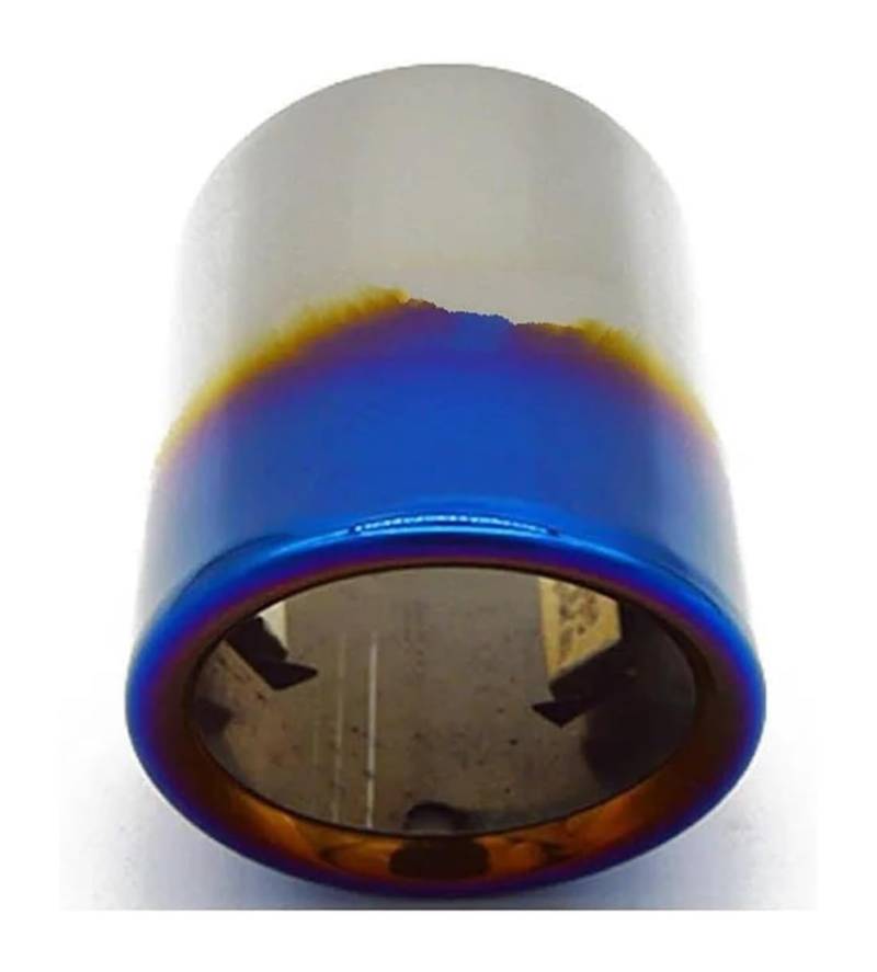 Auto Endrohre Für Octavia Für A5 Für A7 2009-2015 Auspuff Tipps Schalldämpfer Auspuff Schwanz Ende Rohr Auto Auspuff End Tip Schalldämpfer Abdeckung(1 piece Blue) von WEKPOPMEVL