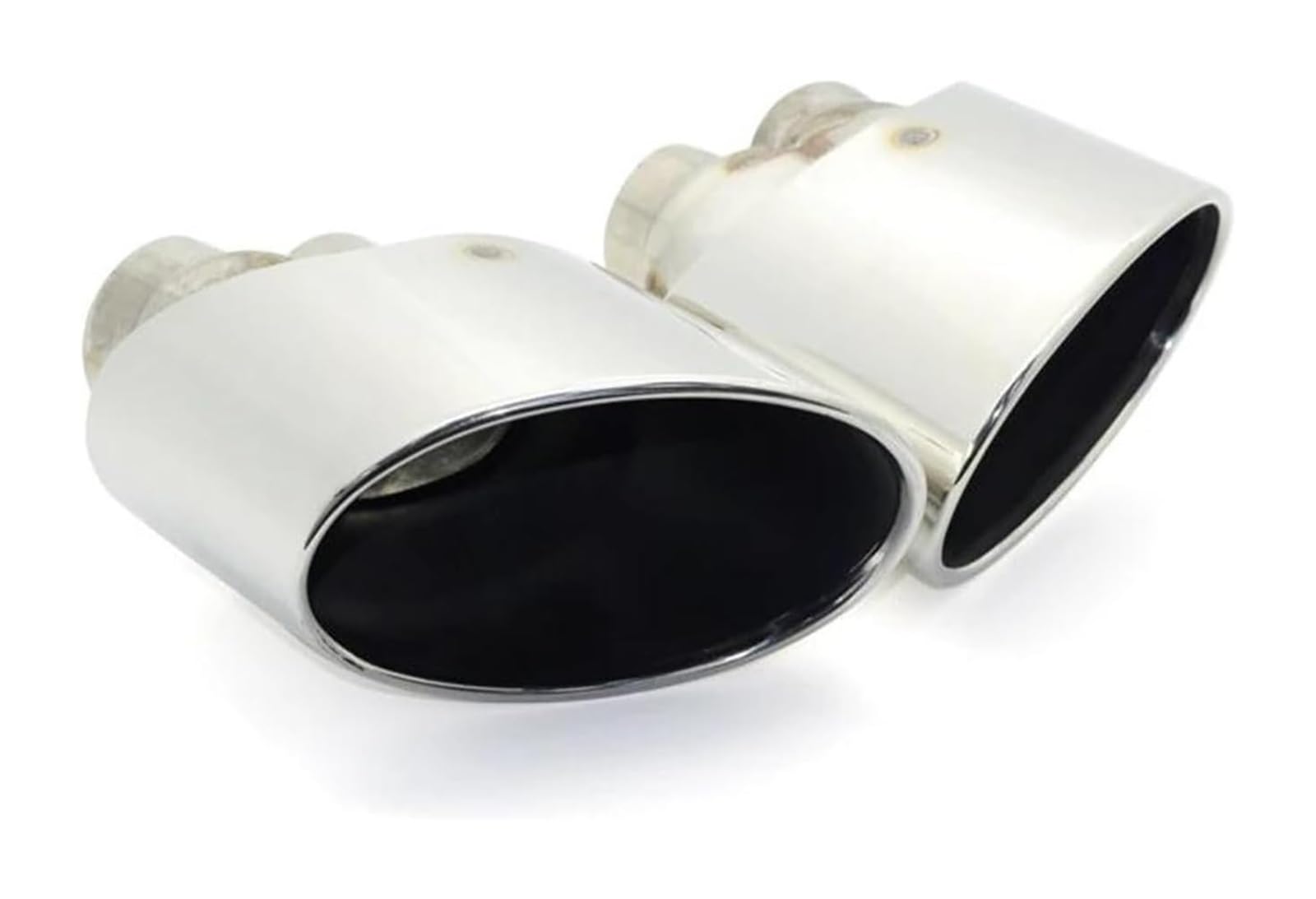 Auto Endrohre Für RS3 RS4 RS4 RS5 RS6 Für S3 S4 S5 S6 Auspuff Spitze Doppel Innere Schalldämpfer Spitze Auspuff System Auto Auspuff Endrohr(Silber) von WEKPOPMEVL