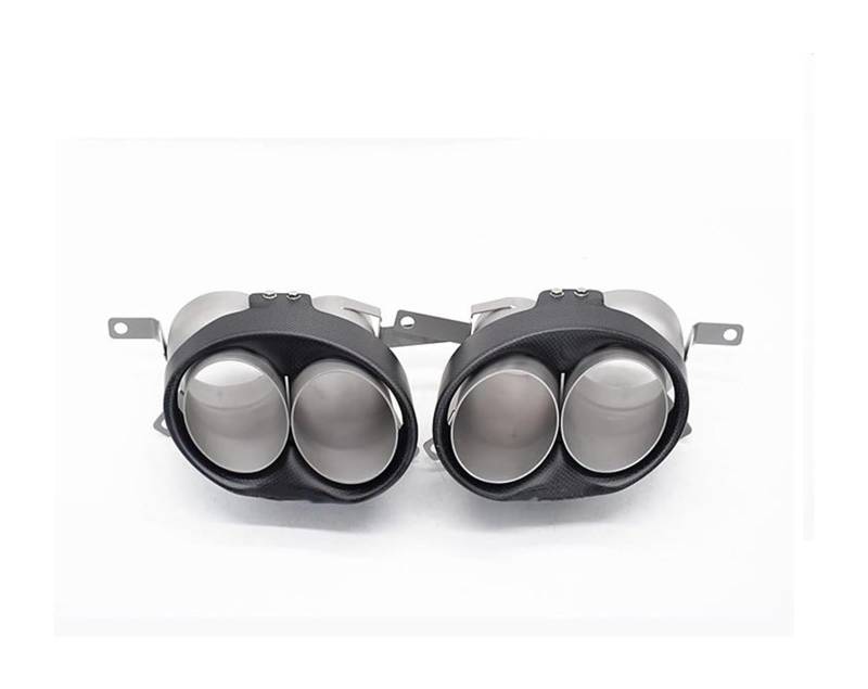 Auto Endrohre Für RS4 Für RS5 Für RS6 Für RS7 Auto Hinten Air Outlet Vent Exhause Endrohr Out Kit Auto Schalldämpfer End Rohr Auspuff Schalldämpfer Spitze von WEKPOPMEVL
