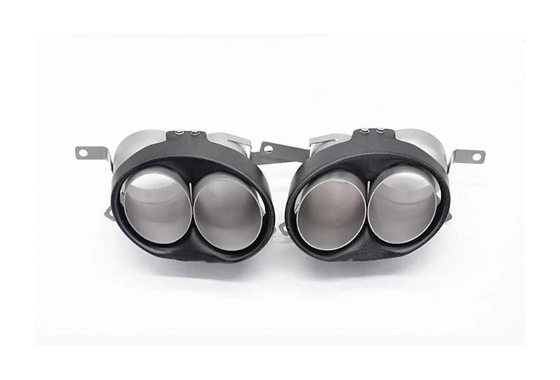 Auto Endrohre Für RS4 Für RS5 Für RS6 Für RS7 Auto Hinten Air Outlet Vent Exhause Endrohr Spitze Rohr Tipps Schalldämpfer Auspuff Schwanz Ende Rohr von WEKPOPMEVL