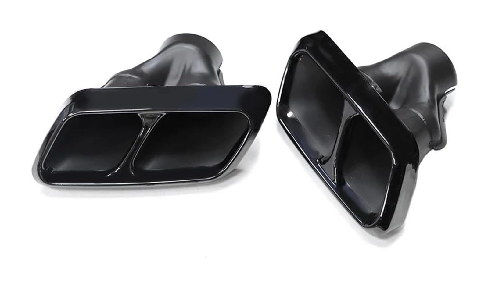 Auto Endrohre Für Range Für Rover 2014-2017 Auspuffspitzen Schalldämpfer Auspuffendrohr Auto Quadratische Auspuffspitze Auspuffrohr Schalldämpferspitze(Schwarz) von WEKPOPMEVL