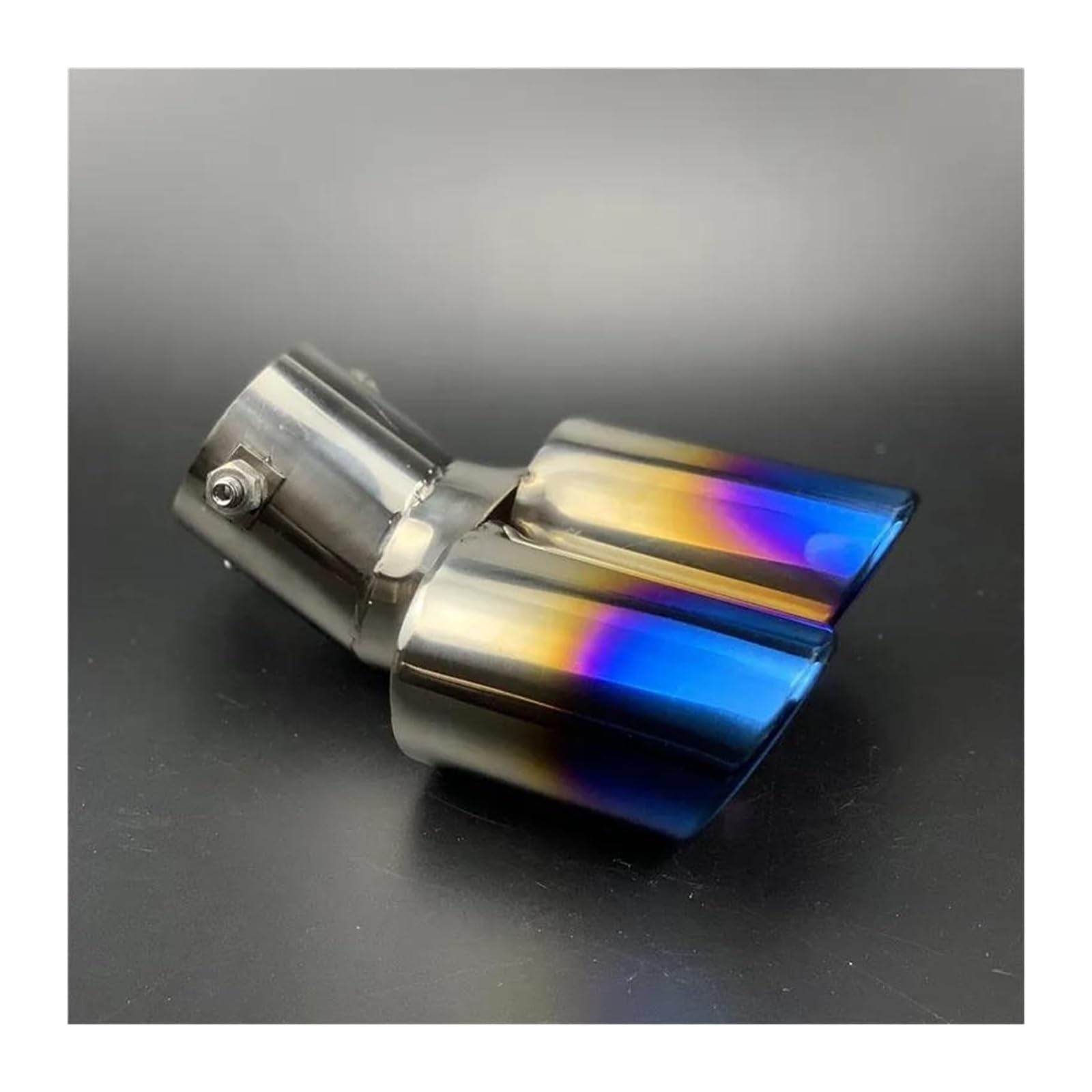 Auto Endrohre Für Sylphy Für Tiida Für Sunny Für März Für Murano Für Dayz Für IMx Auto Auspuffrohr Endrohr Spitze Rohr(A bent Blue) von WEKPOPMEVL
