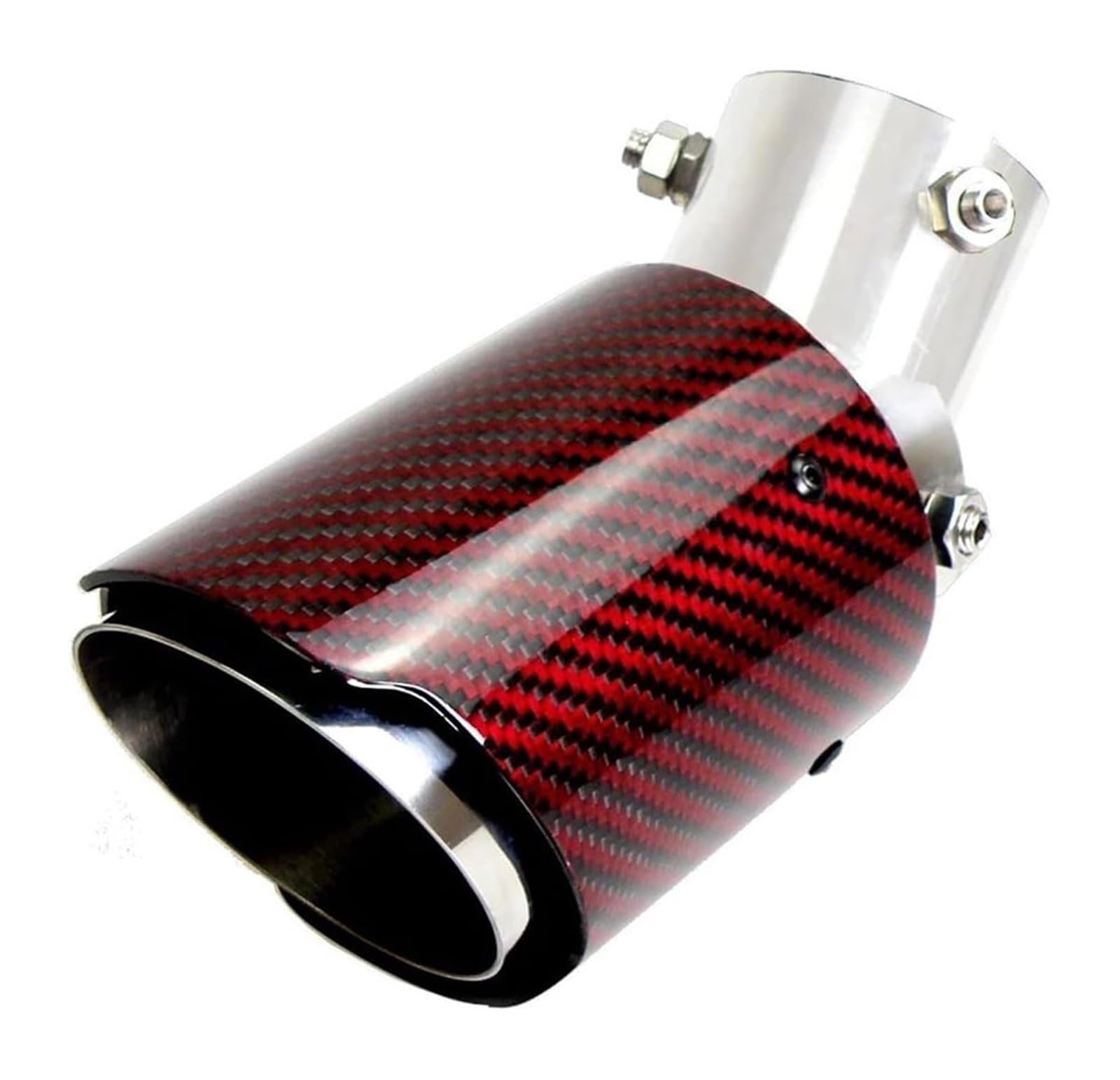 Auto Endrohre Für T&oyota Auto Auspuff Endrohr Spitze Auto Universal Winkel Einstellbare Auspuff Spitze Gerade Kante Schalldämpfer Spitze(Type A Outlet 89mm) von WEKPOPMEVL