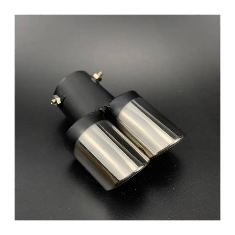 Auto Endrohre Für Teana Für ALTIMA Für X-Trail Für Qashqai Für Livina Für Sentra Auto Auspuffrohr Endrohr Spitze Auto Auspuffrohr Fall(A Straight Silv) von WEKPOPMEVL