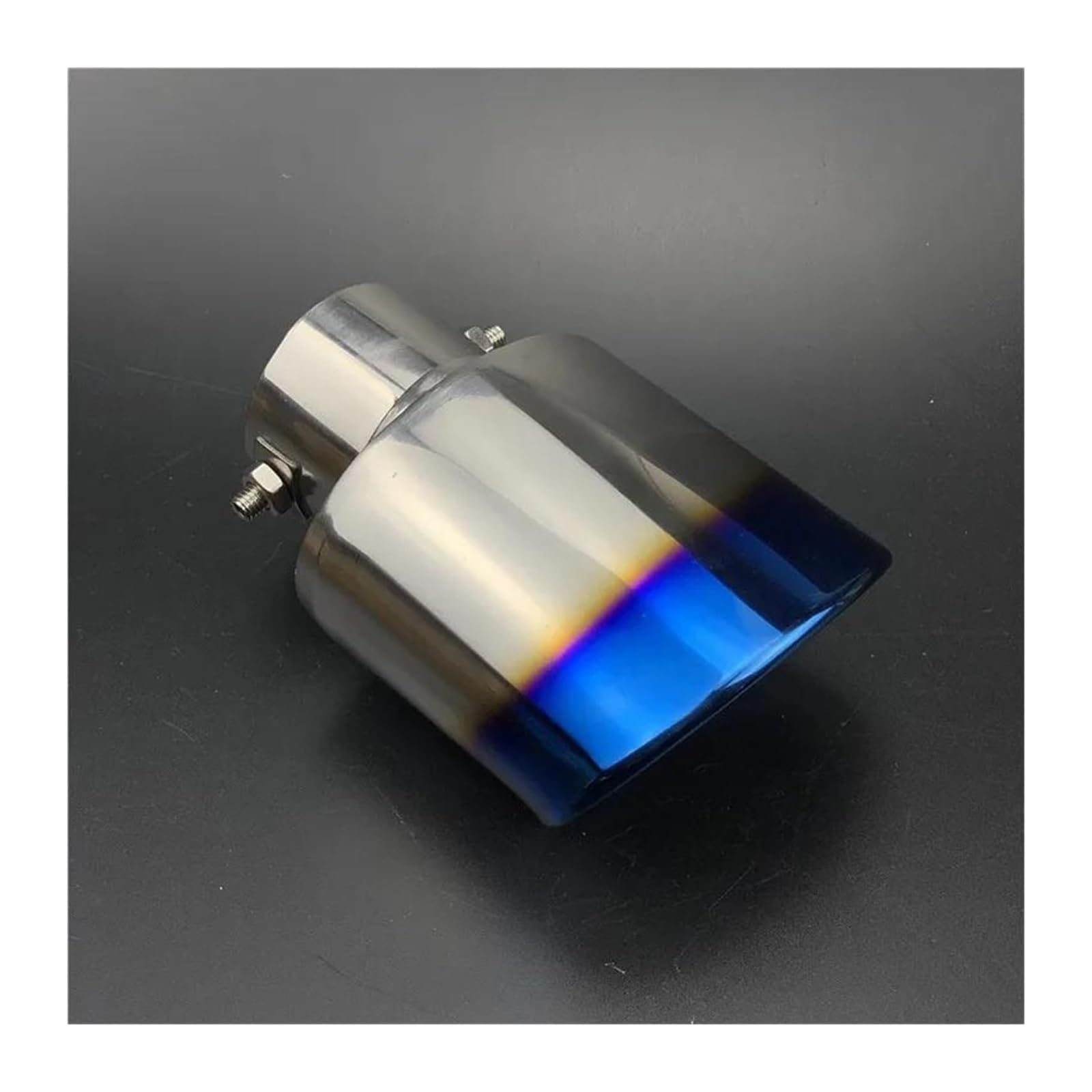 Auto Endrohre Für Teana Für ALTIMA Für X-Trail Für Qashqai Für Livina Für Sentra Auto Auspuffrohr Endrohr Spitze Auto Auspuffrohr Fall(B Straight Blue) von WEKPOPMEVL