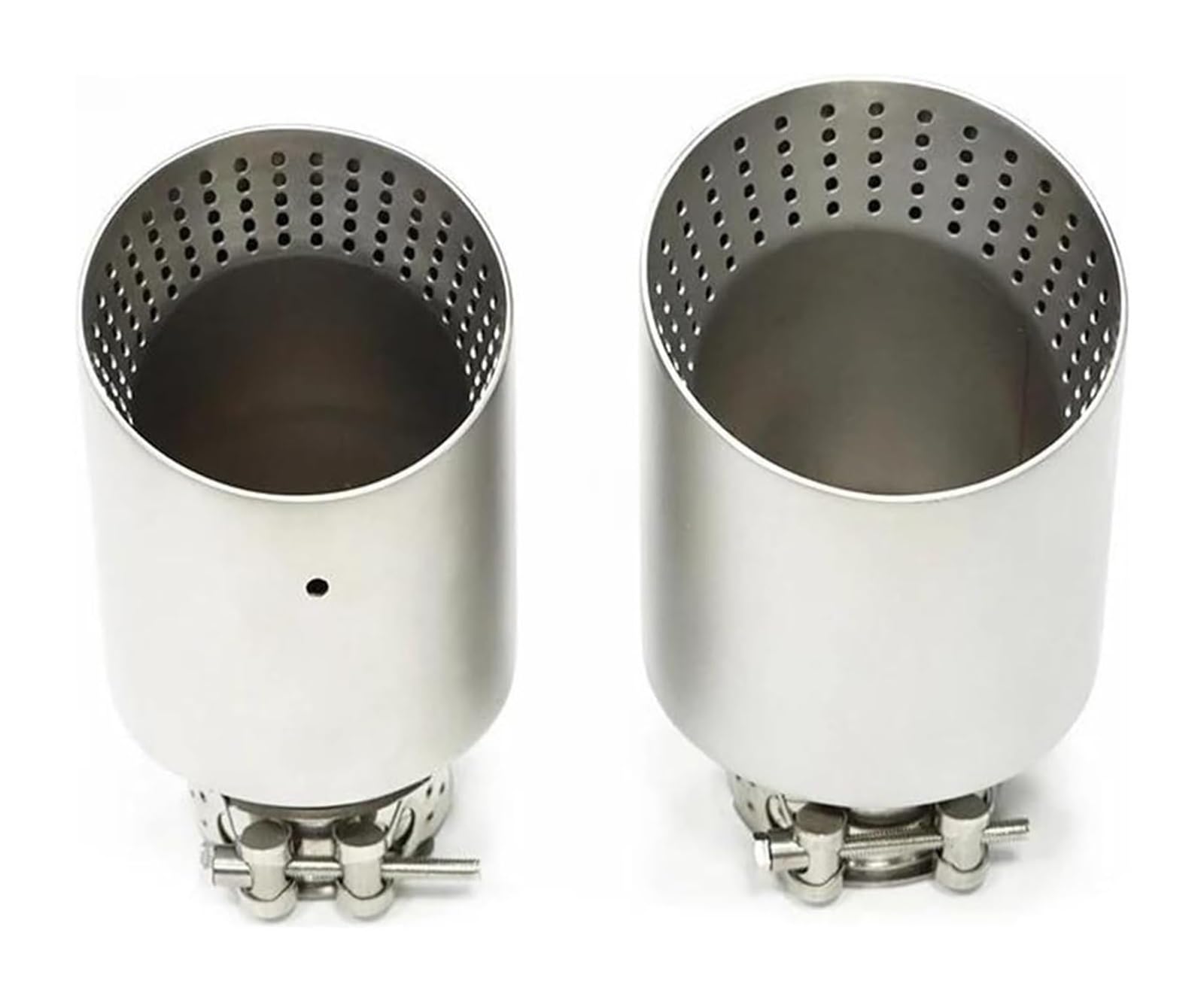 Auto Endrohre Für VW Für GTI Für MK7 Für G&olf 7 Düse Schalldämpfer 1 PCS Auto Auspuff Endrohr Spitze 51 54 57 60 Auto Auspuff Spitze Rohr(ID57MM OD101MM) von WEKPOPMEVL