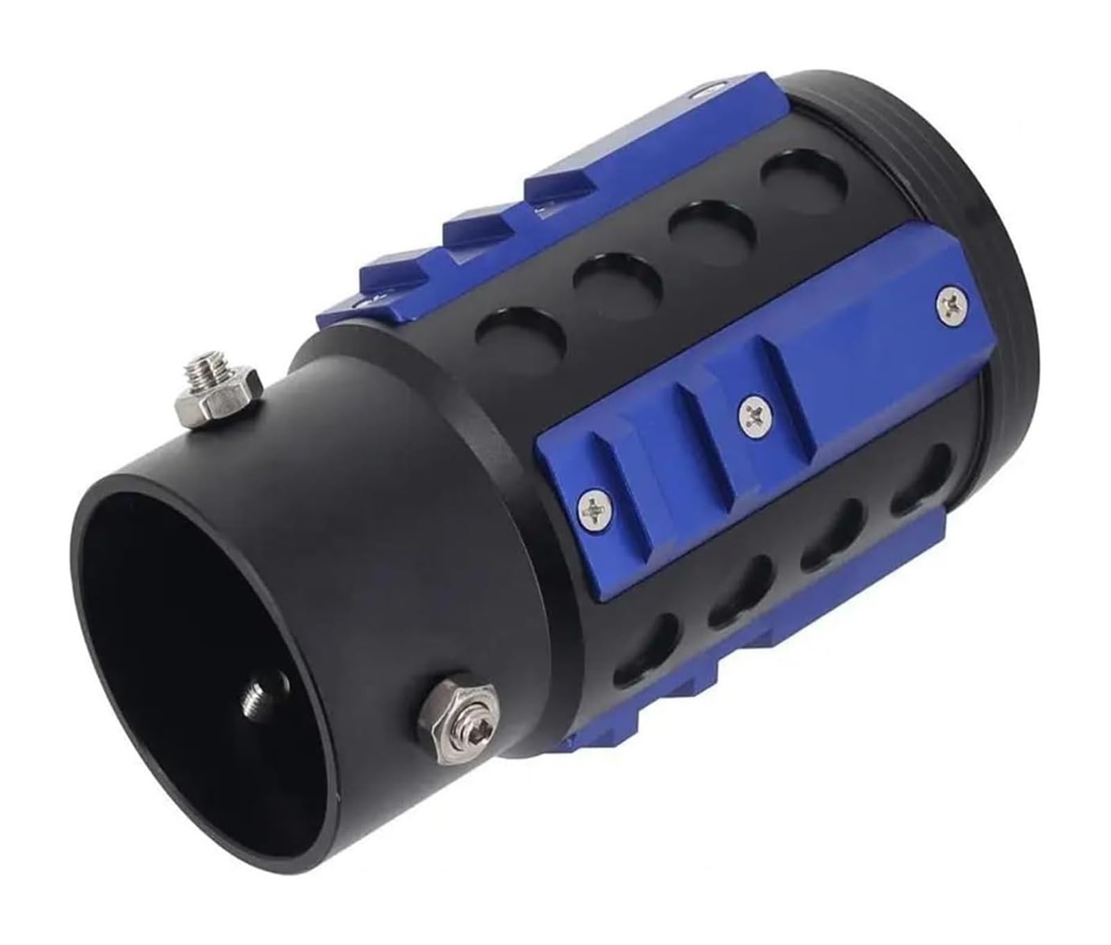 Auto Endrohre Für Wrangler Für JK 2007-2018 Auto Auspuff Endrohr Spitze Auto Auspuffrohr Schwanz Outlet Schalldämpfer Abgaskrümmer(Blau) von WEKPOPMEVL