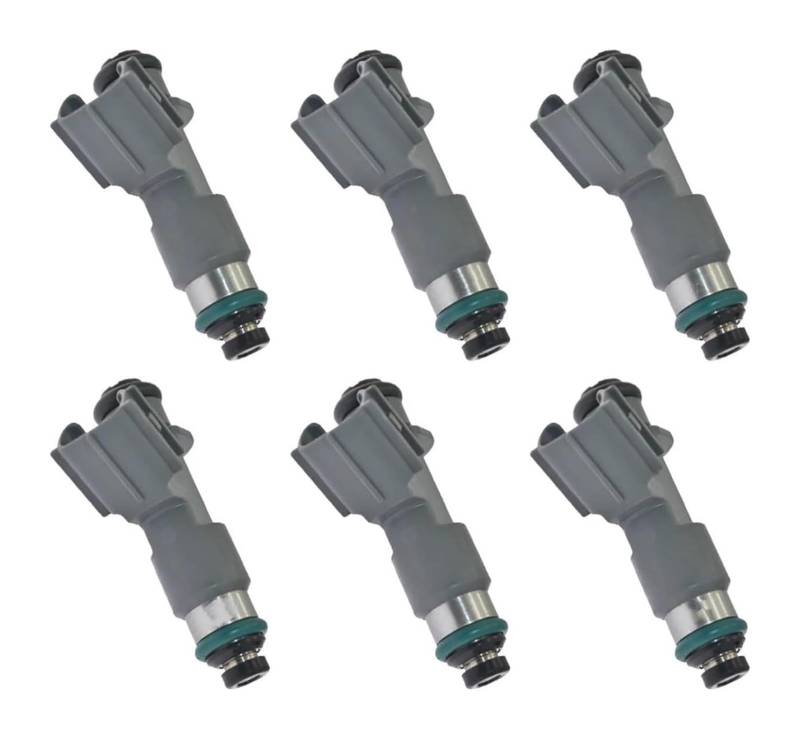Injektor Kraftstoff Für A&ccord Für Crosstour Für Acura MDX RDX ZDX RL TL TSX 3.5L 3.7L V6 Kraftstoff-Benzin-Einspritzdüse 6 PCS 16450-R70-A01 von WEKPOPMEVL