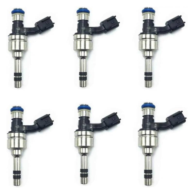 Injektor Kraftstoff Für Cadillac 3.0L 3.6L 2012 2013 2014 2015 2016 2017 12634126 JSD9-B1 FJ1059 Kraftstoff Injektor 6Pcs Kraftstoff Injektor 4 Löcher von WEKPOPMEVL