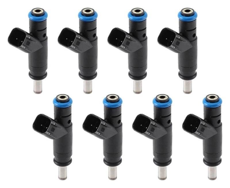 Injektor Kraftstoff Für Chrysler 4.7L 5.7L V8 2005-2013 Kraftstoff Injektoren 04591851AA Auto Auto Teile Kraftstoff Injektor 8Pcs von WEKPOPMEVL