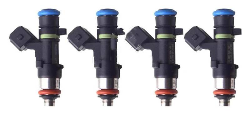 Injektor Kraftstoff Für FIAT Für Bravo 2 1,4 B&enzin Auto Motor Düse Injection 028 015 8199 Injektoren 4X Kraftstoff Injektor 0280158199 von WEKPOPMEVL