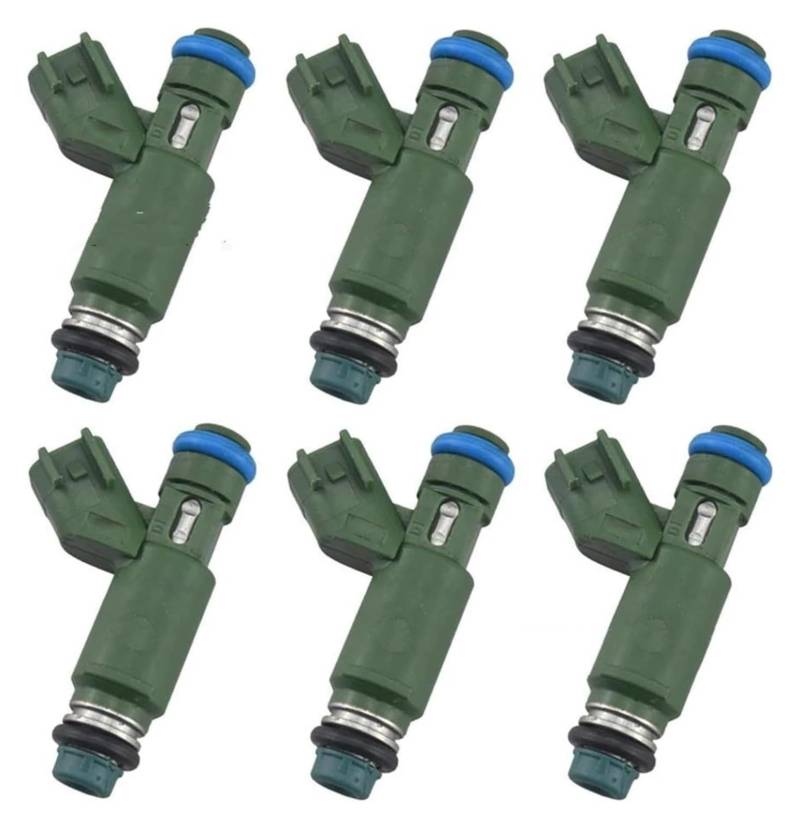Injektor Kraftstoff Für Jaguar Für X-Typ 2002 2003 2004 2005 2006 2007 2008 6PCS 1X43-AB 1X43AB Kraftstoff Injektoren von WEKPOPMEVL
