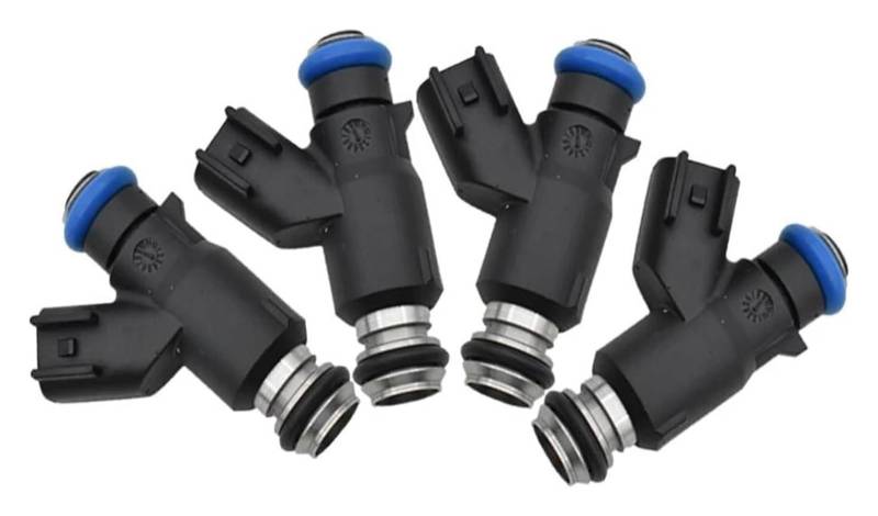 Injektor Kraftstoff Für M&ITSUBISHI Für Junjie 1.8L L4 4G93 2000-2016 Kraftstoffeinspritzdüsen-Injektoren Autoinjektor 4 Stück 25377440 von WEKPOPMEVL