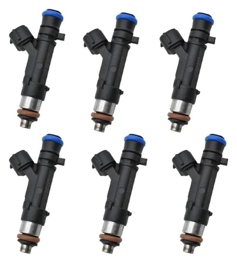 Injektor Kraftstoff Für M&ITSUBISHI Für Outlander 3.0L V6 2007 2008 2009 2010 2011 2012 2013 6-teiliges Einspritzventil 1465A080 von WEKPOPMEVL