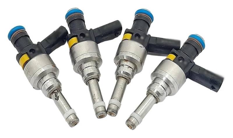 Injektor Kraftstoff Für M&ercedes SLK250 2012-2015 Formteile Schwarz Autoteile Ersatz 2710781123 Einspritzdüsen 4er Pack von WEKPOPMEVL