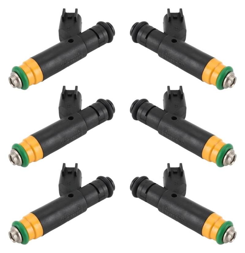 Injektor Kraftstoff Für Mustang 2000 2001 2002 2003 2004 3.8L 4.2L Kraftstoff Injektoren YR3E-A4A Auto Zubehör Kraftstoff Injektor 6PCS von WEKPOPMEVL
