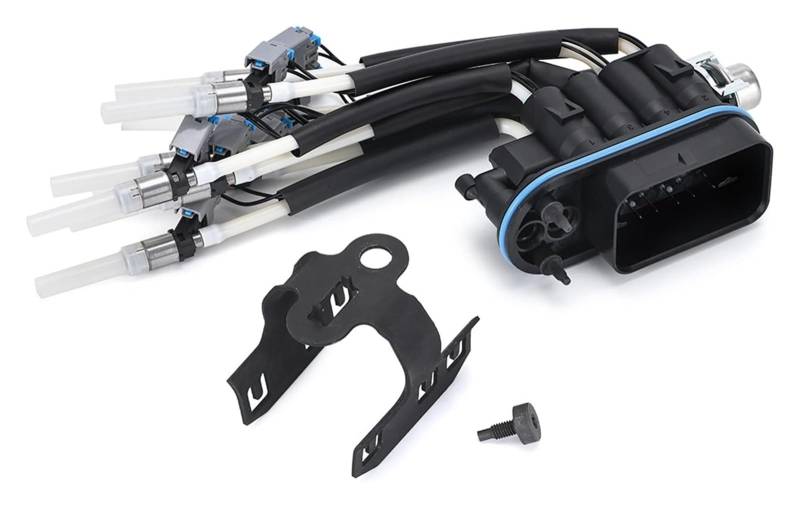 Injektor Kraftstoff Für Suburban Für Express Für Truck Für Savana 5.0L 5.7L V8 Mit Halterung 8 Zylinder Fuel Spider Injektor FJ504 von WEKPOPMEVL