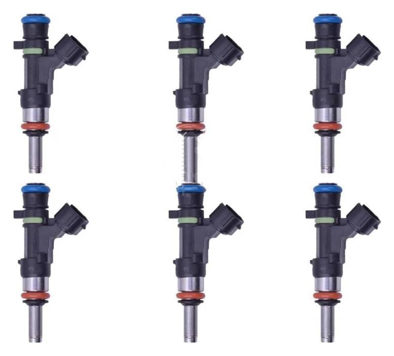 Injektor Kraftstoff Für Tt 8J A3 8P 0280158121 0 280 158 121 Fluss Matche 6 Stücke Kraftstoff Injektor OEM 022906031L Düse von WEKPOPMEVL