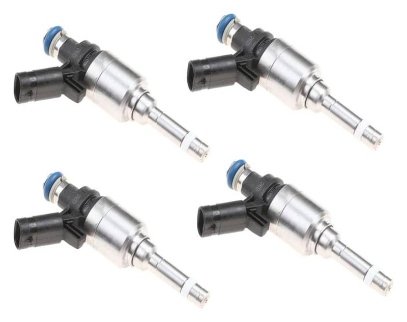 Injektor Kraftstoff Für p&assat Für VW 1,8 T Gen Auto Kraftstoff Injektor Ersatz Teile 06H906036H 06H90603 6G 8,7x4,4 cm 4PCS Kraftstoff Injektor von WEKPOPMEVL