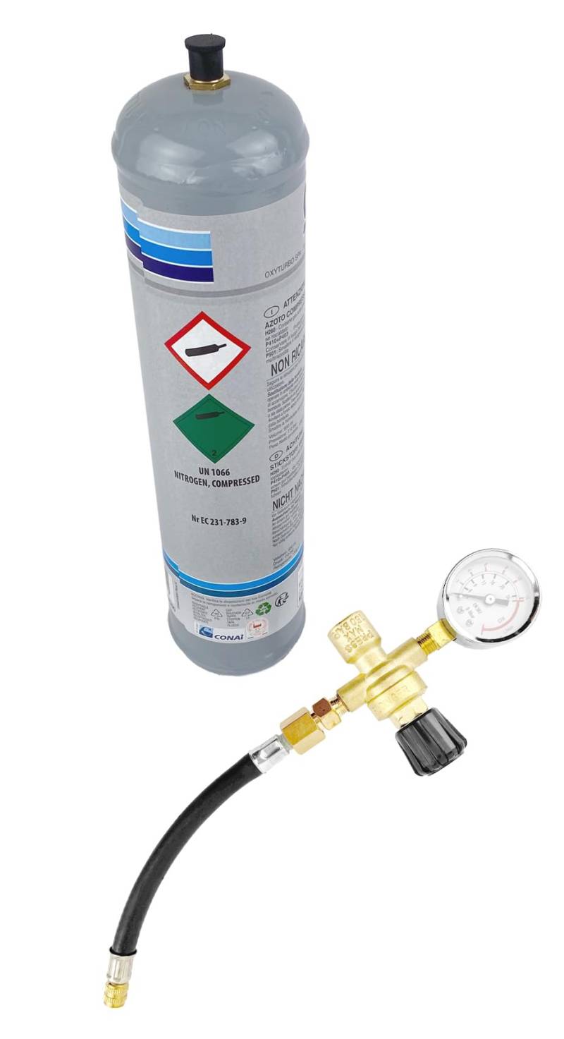 WELDINGER Füllset für Reifen/Ausdehnungsgefäße mit Stickstoff von WELDINGER