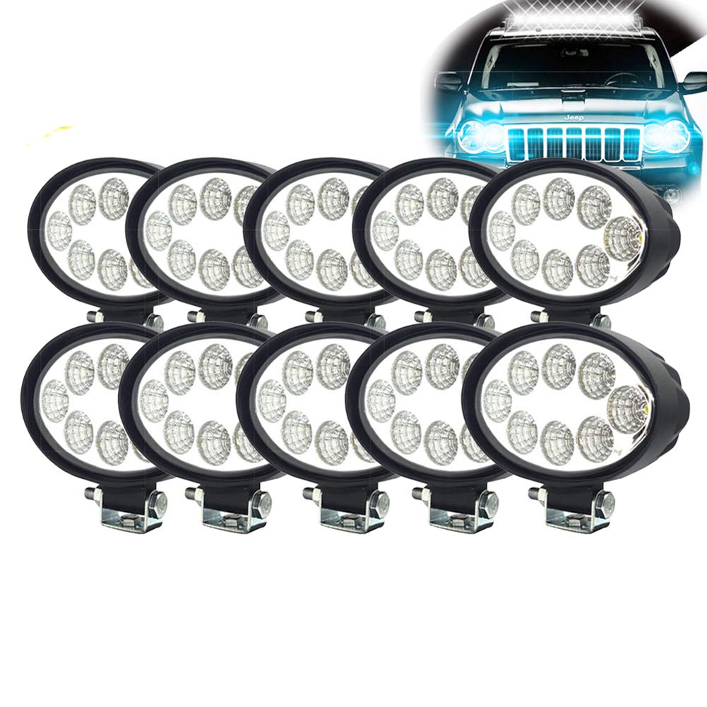 WELLIT 10x24w Led Arbeitsscheinwerfer Led Oval Worklight Scheinwerfer 12V 24V Traktor Offroad Arbeitslicht Arbeitslampe WELLIT 10x24w Led Arbeitsscheinwerfer Led Oval Worklight Scheinwerfer 12V 24V Traktor Offroad Arbeitslicht Arbeitslampe von WELLIT