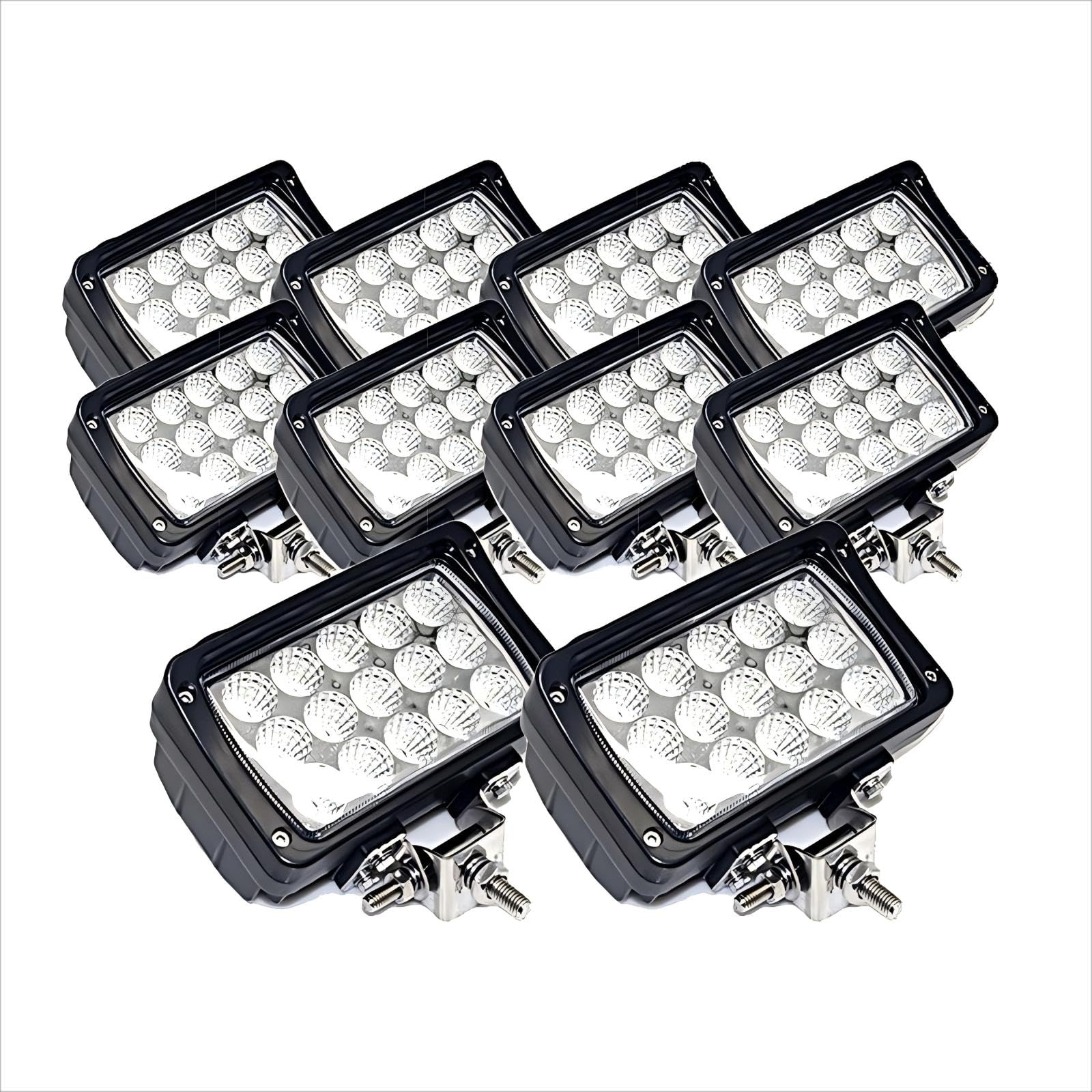 WELLIT 10x45w Led Arbeitsscheinwerfer Rechteckig Flutlicht Reflektor Worklight Scheinwerfer Arbeitslicht Offroad 12v 24v WELLIT 10x45w Led Arbeitsscheinwerfer Rechteckig Flutlicht Reflektor Worklight Scheinwerfer Arbeitslicht Offroad 12v 24v von WELLIT