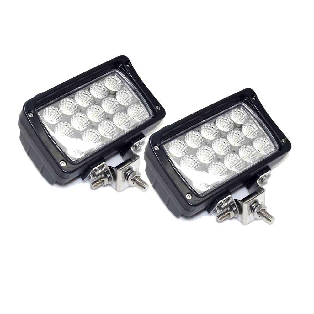 WELLIT Led Arbeitsscheinwerfer,2x45w Scheinwerfer 12v 24v LED Zusatzscheinwerfer Arbeitslicht Flutlicht Offroad Traktor Auto Suv Atv WELLIT Led Arbeitsscheinwerfer,2x45w Scheinwerfer 12v 24v LED Zusatzscheinwerfer Arbeitslicht Flutlicht Offroad Traktor Auto Suv Atv von WELLIT