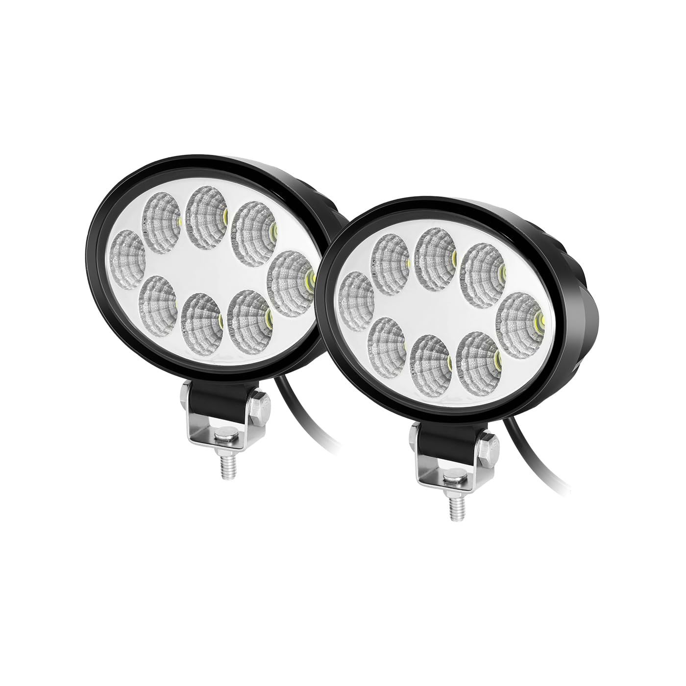 WELLIT 2x 24w Oval Led Arbeitsscheinwerfer Scheinwerfer 12v 24v Offroad Arbeitslampe Led Arbeitslicht IP68 Traktor Auto SUV Moto WELLIT 2x 24w Oval Led Arbeitsscheinwerfer Scheinwerfer 12v 24v Offroad Arbeitslampe Led Arbeitslicht IP68 Traktor Auto SUV Moto von WELLIT