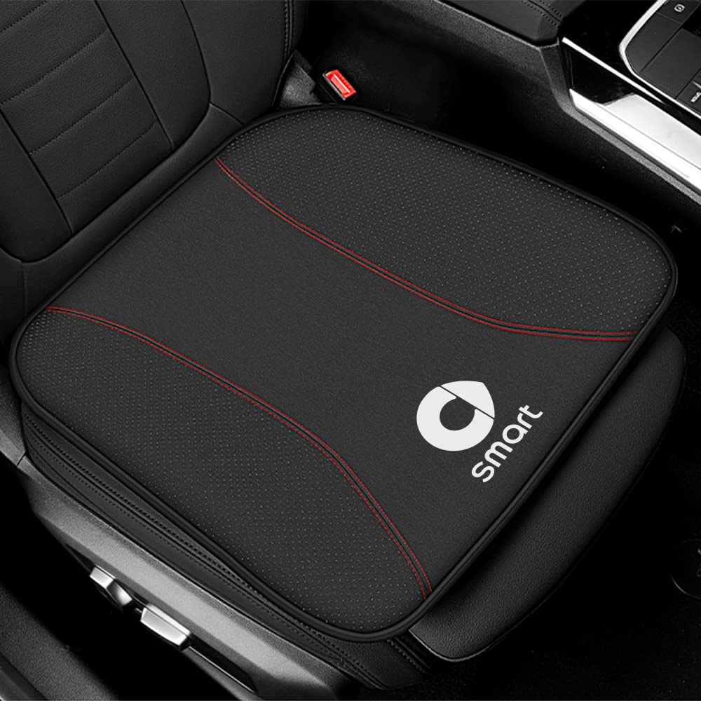 WEMUR Auto Sitzauflage Sitzbezüge Sitzkissen Abdeckung Pad Leder Schutz Matte Für Smart Fortwo Forfour 453 451 450 Innen Schutzhülle Pad Auto Zubehör von WEMUR