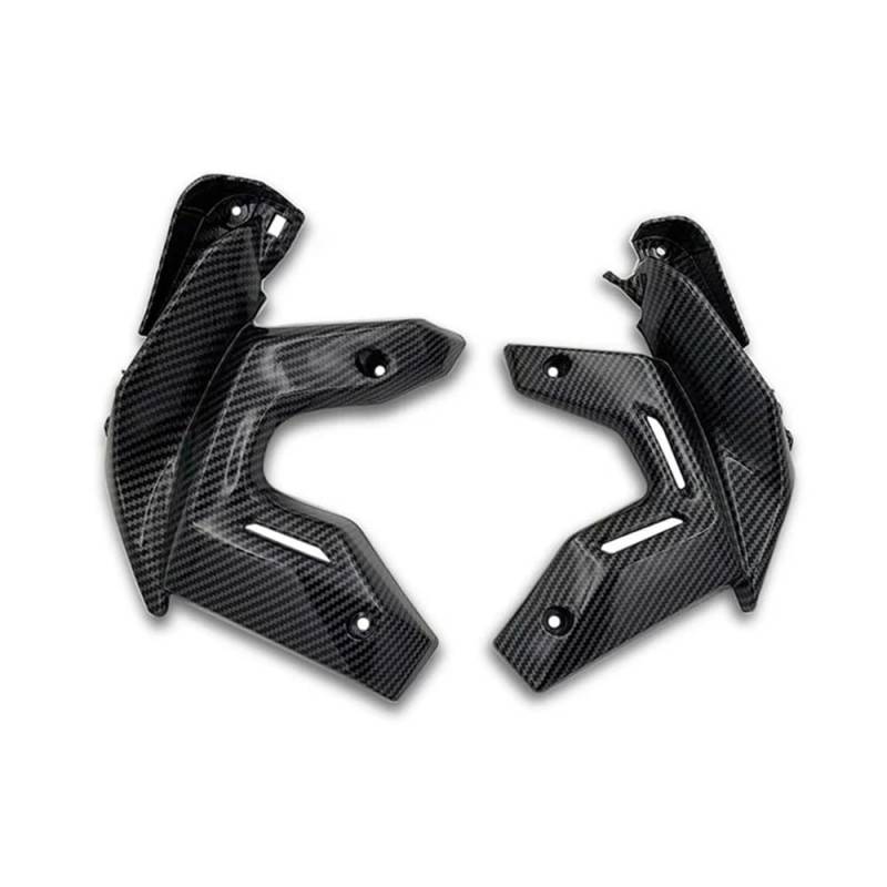 Motorrad Seite Wing Verkleidung Deflektor Für Z650 Zubehör Seitenrahmenplatten Verkleidung Passend Für Z 650 2020 2021 2022 2023 Für Z-650 Motorrad Seitenabdeckung Gugel von WENDMY