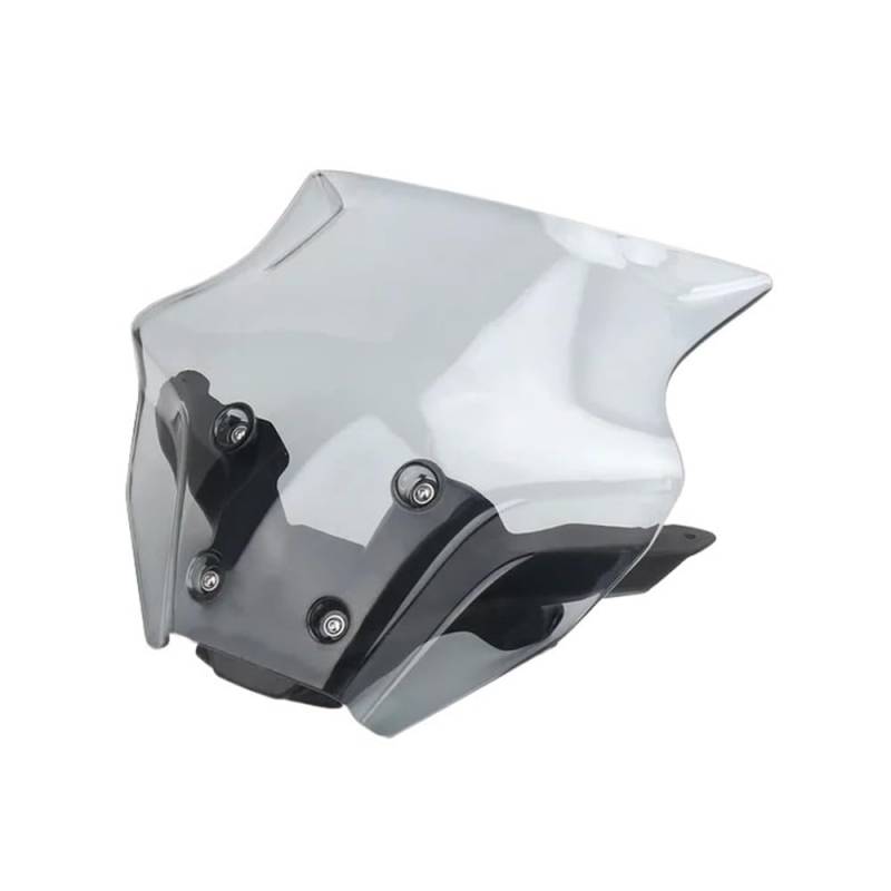 Windschutzscheibe Windabweiser Deflektoren Windschutzscheibe Windschutz Schutz Motorrad Zubehör Für Yam&aha MT 09 MT-09 Mt09 MT09 2024(Smoky Set) von WENDMY